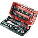 Coffret douilles et embouts FACOM 1/4 12 pans 38 pcs RL.NANO-U2