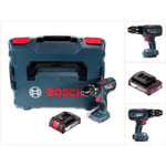 Gsr 18V-28 Perceuse visseuse sans fil Professional 18 v 63 Nm + 1x Batterie 2,0 Ah + Coffret de transport - sans chargeur - Bosch