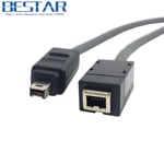 50cm Firewire 400 IEEE 1394 1394A IEEE1394 câble d'extension 4Pin mâle à femelle 50 cm 0.5 m