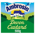 Ambrosia Ready-to-Eat Creamy & Delicious Devon Custard Carton, 500 g (Pack of 1)