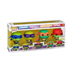 Funko Pop! Movies: Teenage Mutant Ninja Turtles - (Teenage Mutant Ninja Turtles (TMNT)) Pop! - Les Tortues Ninja - Exclusivité Amazon - Figurine en Vinyle à Collectionner - Idée de Cadeau