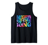 Daughter of the King Faith Based Graphic Christian Tank Top