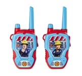 Dickie Toys Fireman Sam Walkie Talkies - 2 Radios, Specially Designed for Childr