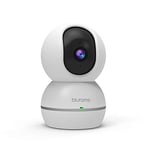 Blurams - S15F - Caméra dôme 1080P Snowman - Caméra Intérieure motorisée Compatible Alexa Amazon