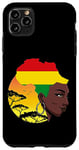 Coque pour iPhone 11 Pro Max Drapeau du mois de la reine africaine - Histoire noire
