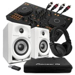 DDJ-FLX4 + HDJ-X5 + DM-40DW + Bag + Cables [+Free Video in Swedish]