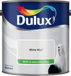 Dulux Silk Interior Walls & Ceilings Emulsion Paint 2.5L - White Mist
