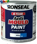 AMPWS750  anti  Mould  Paint  White  Silk  750Ml ( Packaging  May  Vary )