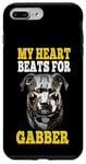 Coque pour iPhone 7 Plus/8 Plus My Heart Beats for Gabber Uptempo Speedcore