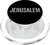 Jerusalem Vintage City Design Travel Destination PopSockets PopGrip for MagSafe