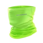 ROCKBROS Cache Cou Moto Polaire Hiver Tour de Cou Thermique Masque Sport Chaud Coupe-Vent Cache Col Unisexe Élastique Anti-Poussière Multifonctionnel Épais Vélo Noir/Gris Claire/Gris Foncé/Vert Fluo