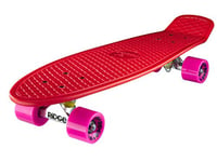 Ridge Retro 27 Skateboard complet Rouge/Rose 27'' x 7,5'' - 69 cm