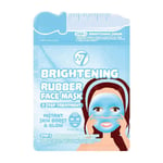 W7 Face Mask - Brightening Rubber Treatment Skin Boost Glow Skincare Smooth Skin