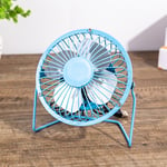 Mini Usb Desk Fan Small Personal Table Cooler Cooling Portable Fan Metal 6"4"