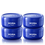 Nivea Creme 50ml The Original Moisturising Cream 50Ml - Pack Of 4