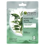 Garnier Moisture Bomb Green Tea Hydrating Face Sheet Mask