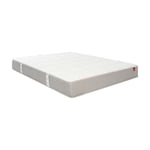 Epeda - Matelas destination 160x200 Ressorts et mousse à mémoire de forme - Blanc