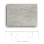 Macro Design Crown+ Dekton Benkeplate 161-201cm Keon / 201cm