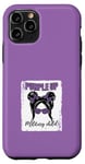 Coque pour iPhone 11 Pro Purple Up Militaire Enfant Léopard Violet Militaire Enfants