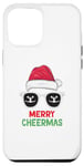 Coque pour iPhone 12 Pro Max joyeux Cheermas, Pom-pom girl Noël