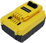 Kompatibelt med Stanley LBX20, 18.0V, 5000 mAh