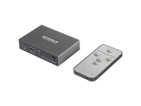 Speaka Professional Sp-Hds-210 3 Porte Hdmi-Switch Uhd 8K @ 60 Hz, Uhd 4K @ 120 Hz