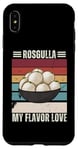 Coque pour iPhone XS Max Rosgulla Vintage My Flavor Love Retro Rosgulla Food Lover