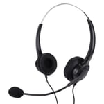 Call Center Headset 3.5Mm Computer Phone Headset With Mic For Web Seminars Part