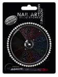 Medis Sun Glow Nail Art Déco Stones Rose, Fuchsia, Aqua, Bleu Saphir, Vert, Violet, Orange, Argent, Rouge, Marron, Noir