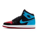 Nike Air Jordan 1 High Og Ps Svarta,röda,blå 35