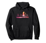 Retro Cat Lover | Pet | Kitten | My Medicine For Happiness Pullover Hoodie