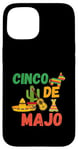 Coque pour iPhone 15 Piñata Nacho Tacos Cinco De Mayo Mai Fifth