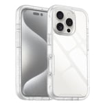 Mobique iPhone 16 Pro Max Mobilskal Full Protection, transparent