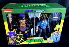 Teenage Mutant Ninja Turtles Cartoon  Antrax & Scumbug NECA MIB