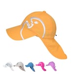 iQ-UV - 328401 - Casquette - Mixte Enfant - Orange - 50-55 cm