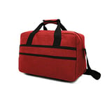 RAYKONG Sac de Cabine Ryanair 40 x 20 x 25 cm, Bagage Cabine,Bagage de Voyage Main Avion, Sac de Cabine,Sac de Voyage,Sangle réglable avec Renfort d'épaule.(Cab-2-Rouge)