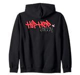 Hip hop dance street art graffiti spray paint dancing dancer Zip Hoodie