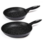 Zyliss Cook Non-Stick Frying Pan Set - 20cm & 28cm