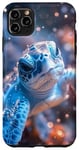 Coque pour iPhone 11 Pro Max Baby Green Étui pour tortues de mer Bleu