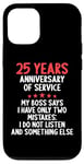 iPhone 12/12 Pro 25 Year In Service 25 Year Anniversary od Service 25 Year Case