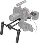 (Amélioré) Kit de Plate-Forme d'Épaule Universelle, Camera Shoulder Rig, Système de Support de Tige de 15mm, Stabilisateur de Caméra pour Caméscope DSLR, pour la Réalisation de Films - 2896C.[G1316]