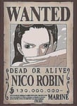 One piece - Affiches Wanted Nico Robin Nouveau 52x38 CM