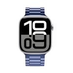 ARTCHE Compatible avec Bracelet Apple Watch 42mm 41mm 40mm 38mm Bracelet, en Acier INOX Compatible pour Bracelet iWatch Séries 10 9 8 7 SE2 SE 6 5 4 3 2 1 pour Hommes Femmes, Bleu