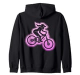 Mountain Bike MTB Downhill Biking Biker Cycling Girls Women Zip Hoodie