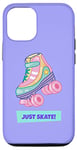 iPhone 12/12 Pro Roller Skate Classic 90s 80s Retro Kitsch Pastel Quad Skates Case