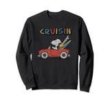 Peanuts Snoopy and Woodstock Cruisin' Sweatshirt