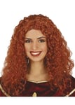 Womens Boudica Warrior Queen Long Auburn Wig