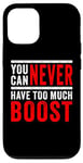 Coque pour iPhone 12/12 Pro Vous ne pouvez jamais avoir trop de boost – Car Tuning Turbo Race