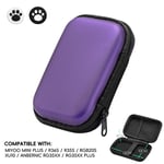 Data Frog-Protection Pour R36s,Jeu Vidéo Rétro,Étui Oligcover Pour Rg35xx,R35s,Ata Yoo Mini Plus Fondé - Type Purple