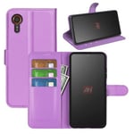 Galaxy Xcover 7      Pu Wallet Case    [Purple]